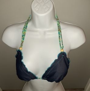 Jean Bikini Top